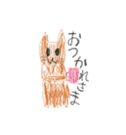 らくがきクレヨン（個別スタンプ：5）
