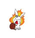 Carol's rabbits（個別スタンプ：19）