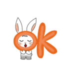 Carol's rabbits（個別スタンプ：23）