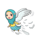Flower Hijab 3（個別スタンプ：8）