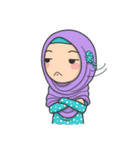 Flower Hijab 3（個別スタンプ：24）