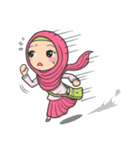 Flower Hijab 3（個別スタンプ：28）