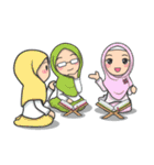 Flower Hijab 3（個別スタンプ：36）