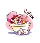 Little Pam 1 (English)（個別スタンプ：40）