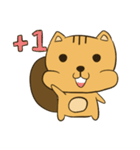 栗鼠モタイ（個別スタンプ：11）