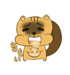 栗鼠モタイ（個別スタンプ：21）