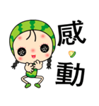 I love Miss Watermelon 2（個別スタンプ：11）