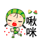 I love Miss Watermelon 2（個別スタンプ：25）