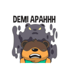 Sneaky Bear（個別スタンプ：27）