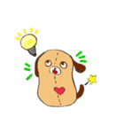 ぬいぐるみのコロちゃん（個別スタンプ：34）