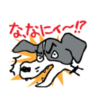 パタパタ垂れ耳犬（個別スタンプ：8）