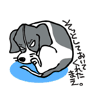 パタパタ垂れ耳犬（個別スタンプ：23）