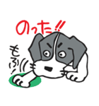 パタパタ垂れ耳犬（個別スタンプ：30）