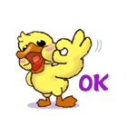 Duck "HO-LI-KI-YA" (Chinese)（個別スタンプ：16）