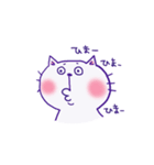 しろねこ モン太（個別スタンプ：13）
