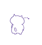 しろねこ モン太（個別スタンプ：26）