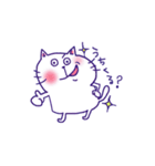しろねこ モン太（個別スタンプ：30）