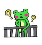 Frog's life style（個別スタンプ：19）