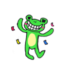 Frog's life style（個別スタンプ：38）