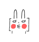 かっこうさぎ（個別スタンプ：1）