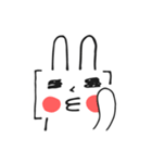 かっこうさぎ（個別スタンプ：9）