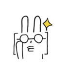 かっこうさぎ（個別スタンプ：12）