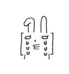 かっこうさぎ（個別スタンプ：17）