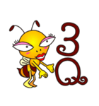 Weeb (A Lady Bee)（個別スタンプ：4）