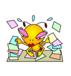 Weeb (A Lady Bee)（個別スタンプ：35）