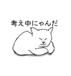 猫も物申す（個別スタンプ：17）