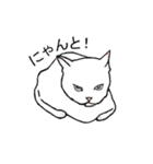 猫も物申す（個別スタンプ：25）