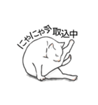 猫も物申す（個別スタンプ：40）