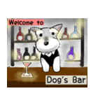 バーテンダーはシュナウザー「Dog's Bar」（個別スタンプ：1）