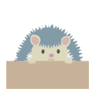 ハリネズミ“ツンツン” / Lovely Hedgehog（個別スタンプ：6）