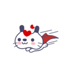 ヒップ、顔の猫 (Hip Cat)（個別スタンプ：10）
