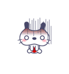 ヒップ、顔の猫 (Hip Cat)（個別スタンプ：32）