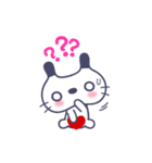 ヒップ、顔の猫 (Hip Cat)（個別スタンプ：37）