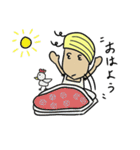 ドド＆ミミの日常生活(日本語版)（個別スタンプ：1）