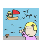 ドド＆ミミの日常生活(日本語版)（個別スタンプ：5）