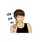 It's for handsomes'（個別スタンプ：25）