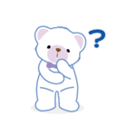 癒し系白クマまーくん（個別スタンプ：14）