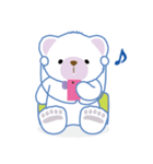 癒し系白クマまーくん（個別スタンプ：19）