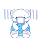 癒し系白クマまーくん（個別スタンプ：21）