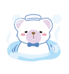 癒し系白クマまーくん（個別スタンプ：24）