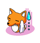 Happy the bear＆ PoutyFox, CheekyTogether（個別スタンプ：9）