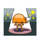 Happy the bear＆ PoutyFox, CheekyTogether（個別スタンプ：17）