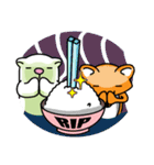 Happy the bear＆ PoutyFox, CheekyTogether（個別スタンプ：26）