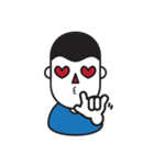 Mr.Blue emotion（個別スタンプ：17）