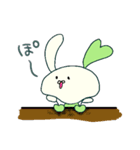 うさふる ～幸せを運ぶ四つ葉うさぎ～（個別スタンプ：9）