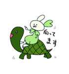 うさふる ～幸せを運ぶ四つ葉うさぎ～（個別スタンプ：25）